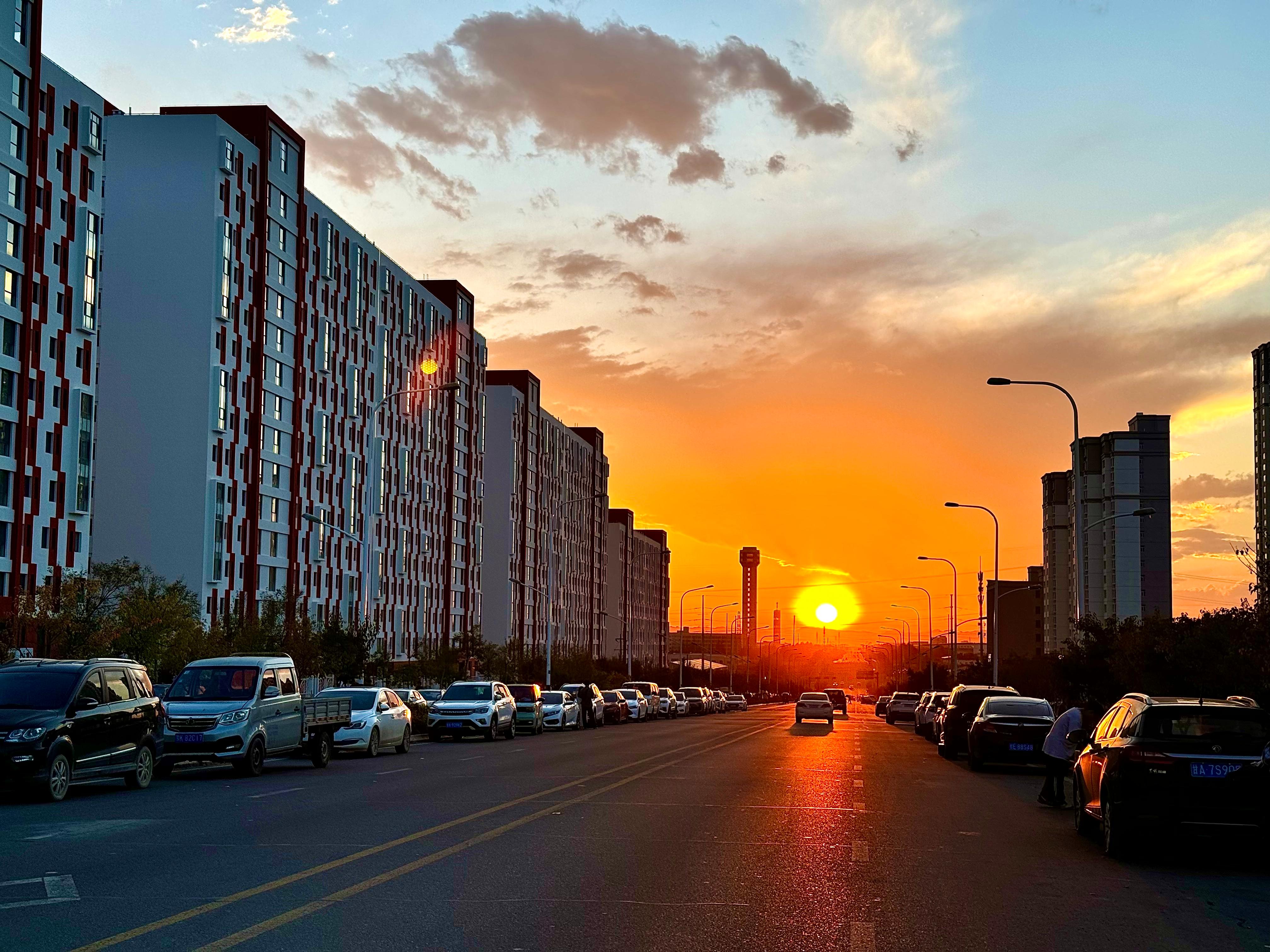 兰州新区校园风貌